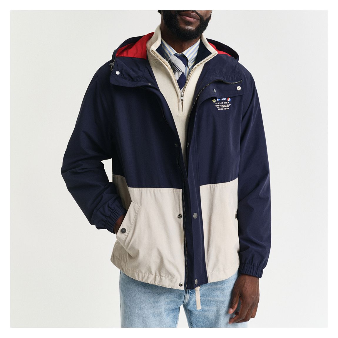 Multi Colourblock Windshielder Jacket main product photo