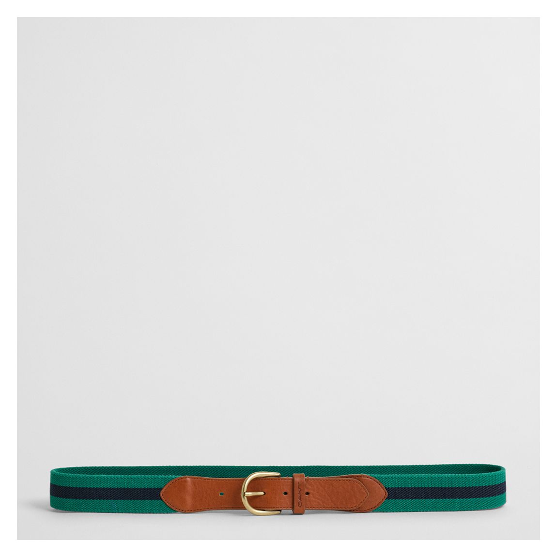 Green Striped Webbing Belt main product photo