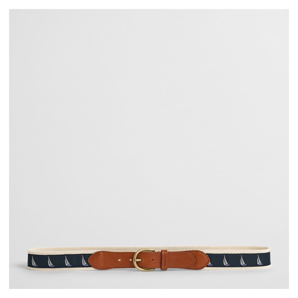 Navy Jacquard Webbing Belt main product photo