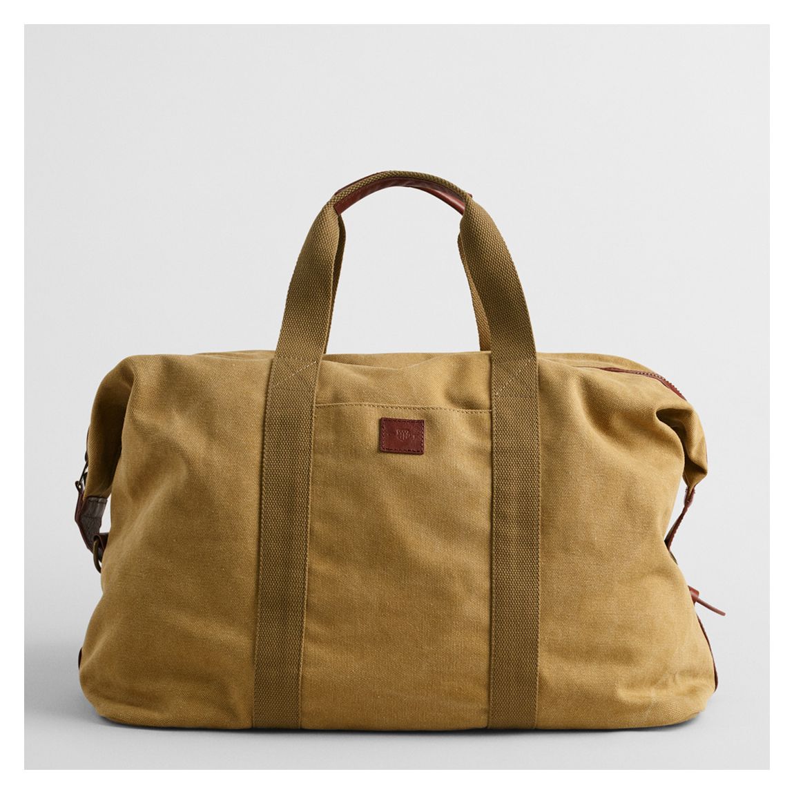 Camel Washed Canvas Duffle Bag main product photo