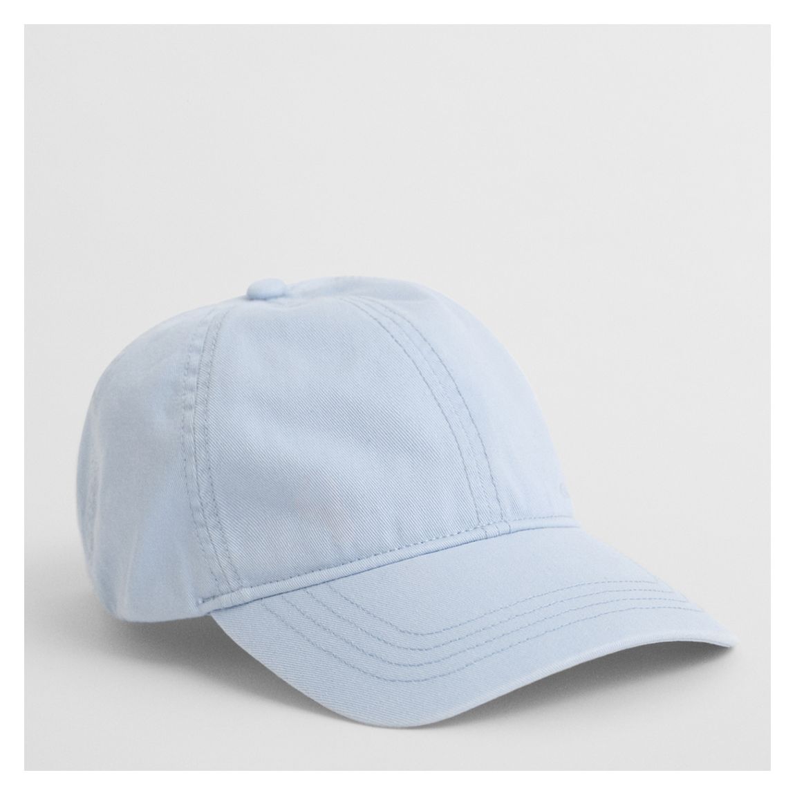 Light Blue Sunfaded Cotton Twill Cap main product photo
