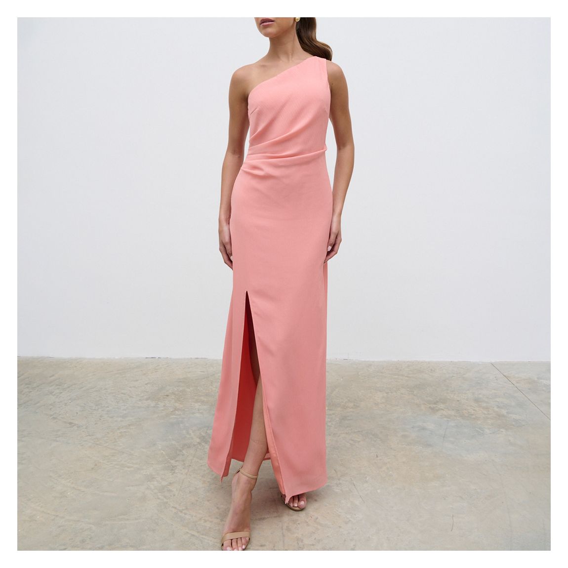 Flamingo Amelia Ruched Maxi Dress main product photo