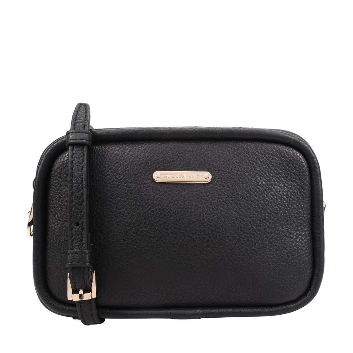 Jet Black Ishmi Crossbody Bag main product photo