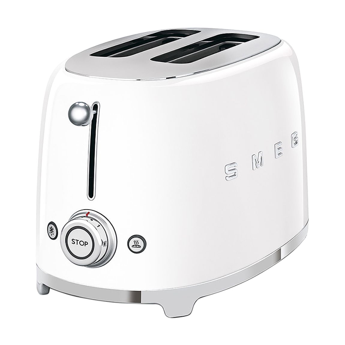 White Two Slot Toaster main product photo