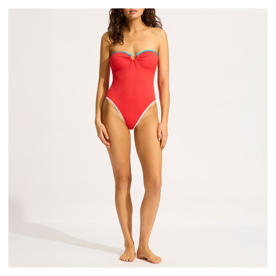 Flame Ring Front Bandeau One Piece main product photo