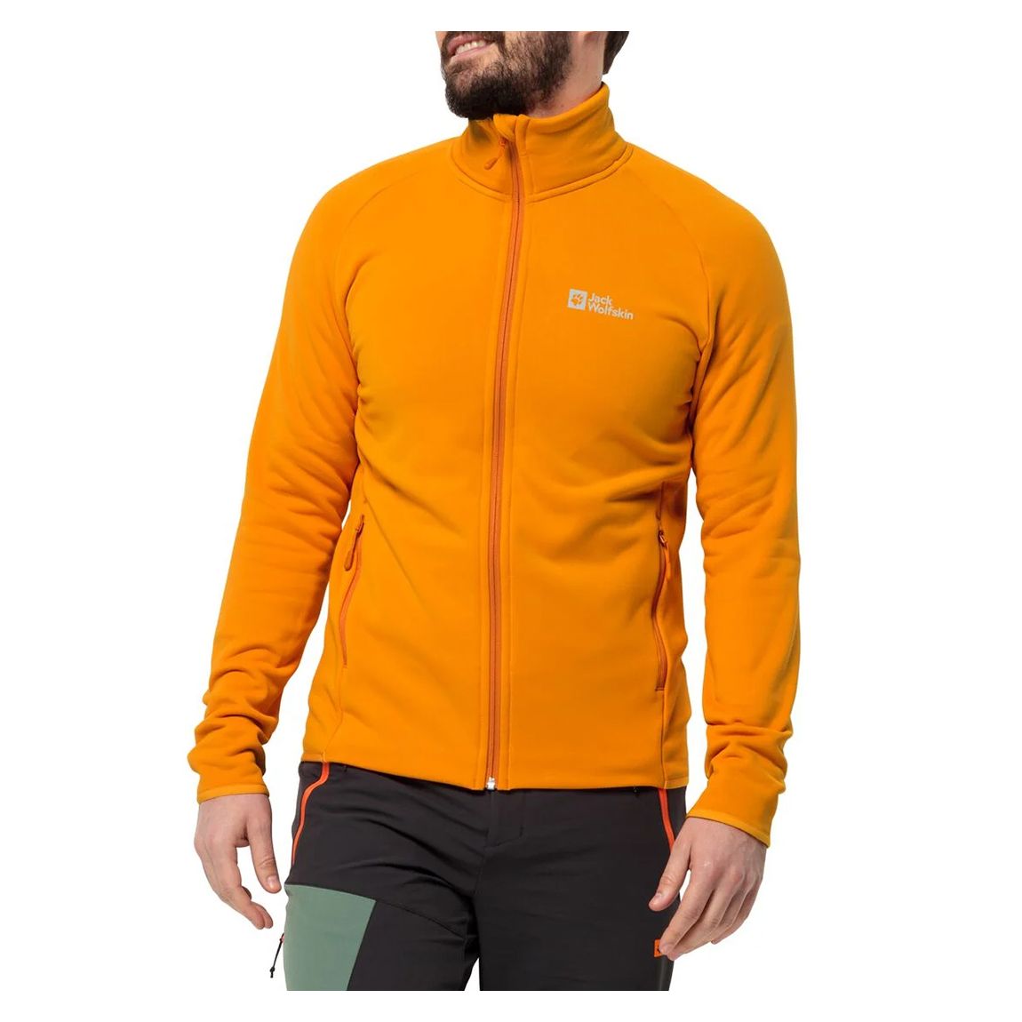 Mustard Baiselberg Fleece Jacket main product photo