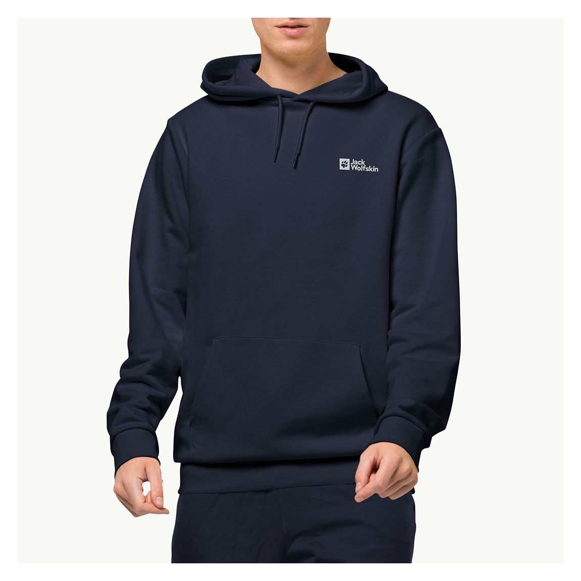 Navy Essential Hoodie main product photo