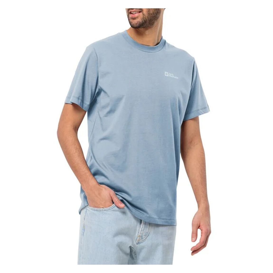 Powder Blue Essential Tee main product photo