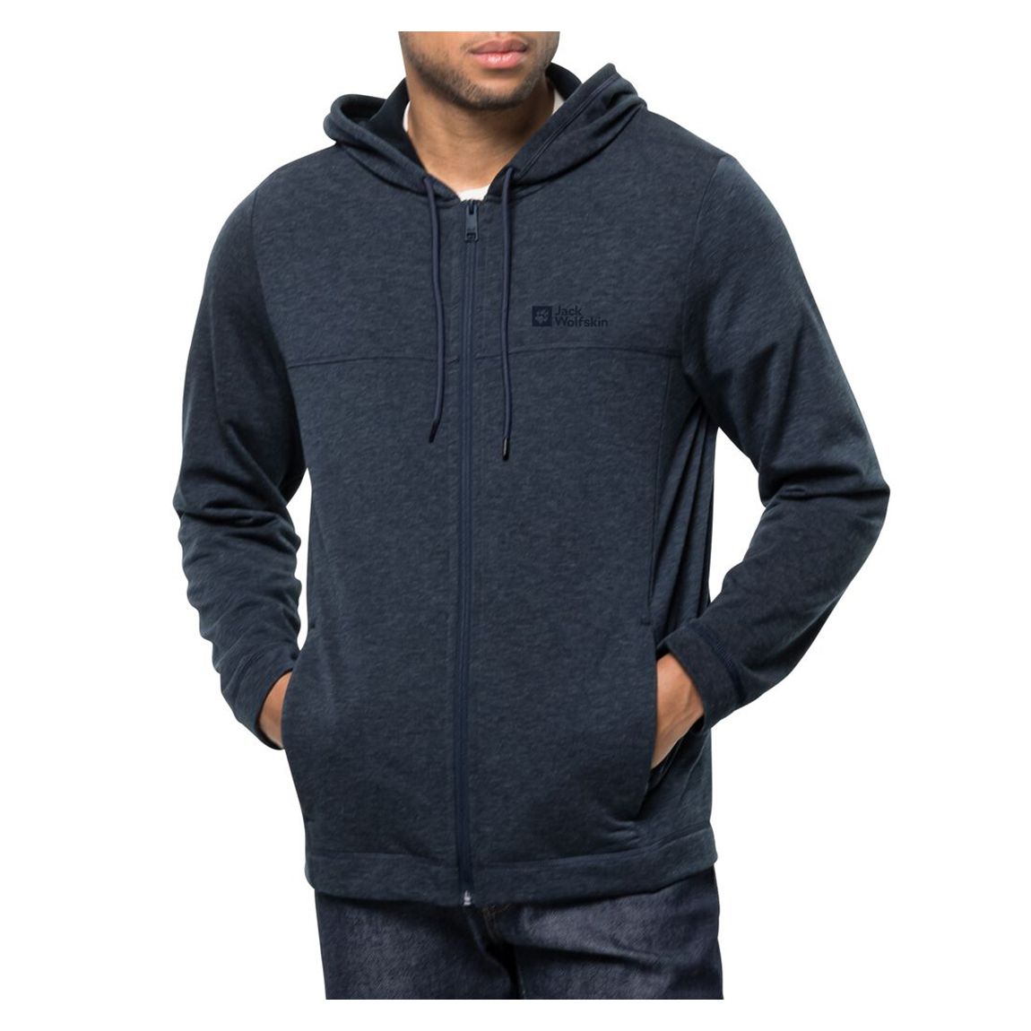 Navy Waldsee Hooded Jacket main product photo