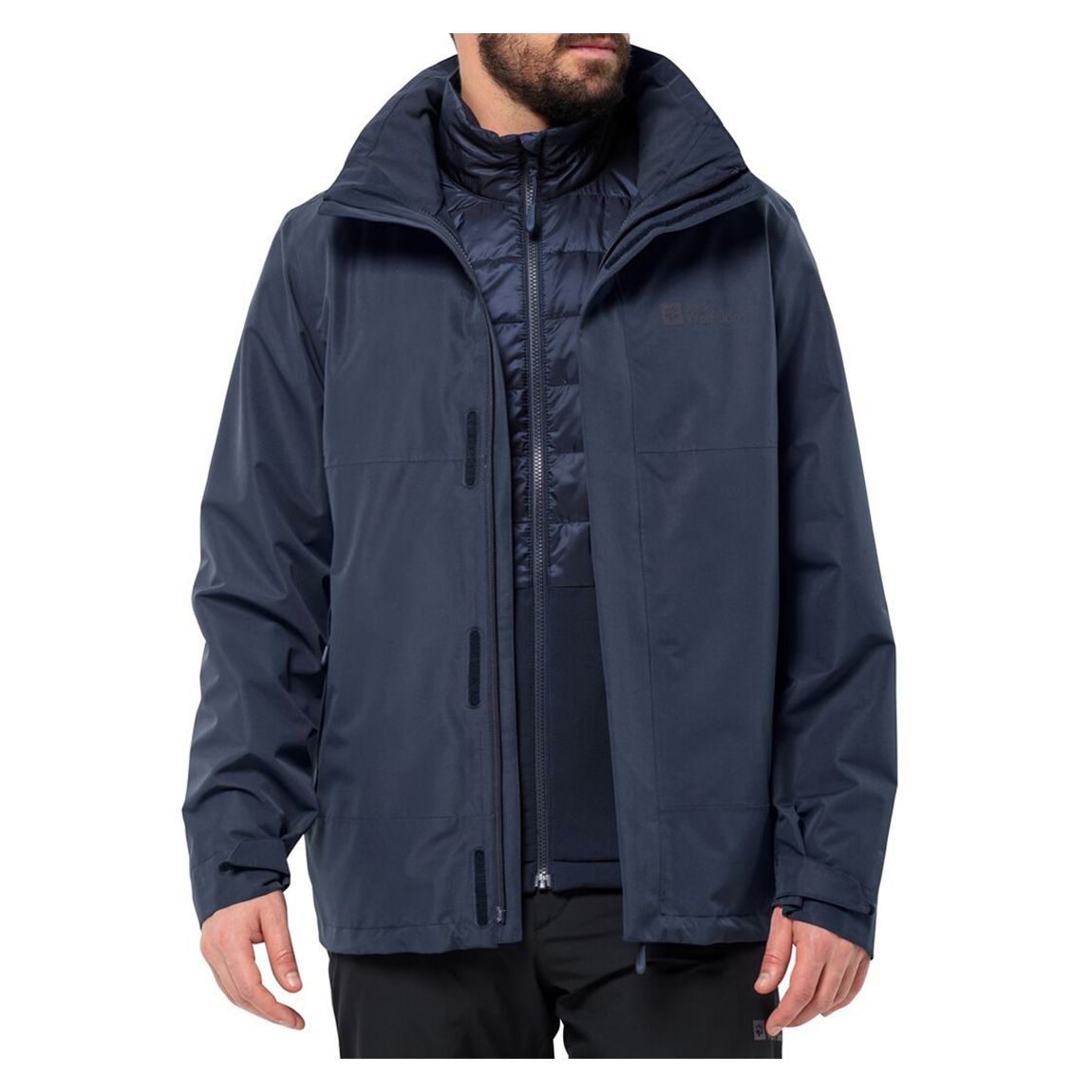 Navy Luntal 3-in-1 Jacket main product photo