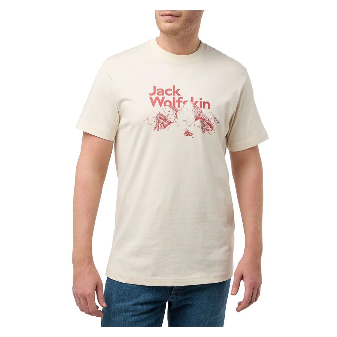 Ecru Bergblick Branded Tee main product photo