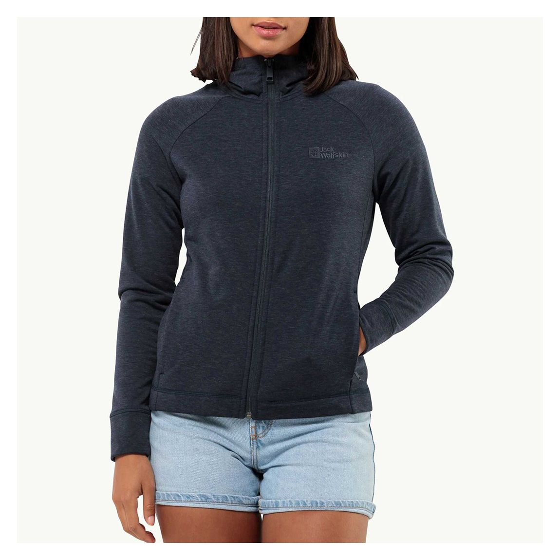 Navy Waldsee Hooded Jacket main product photo