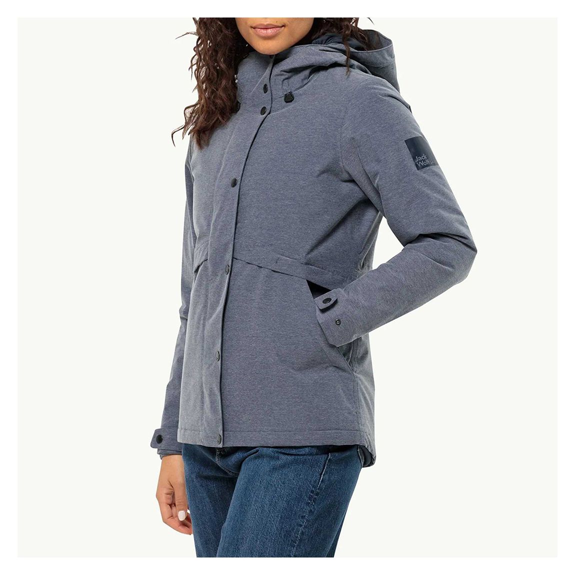 Navy Marl Snowy Park Jacket main product photo