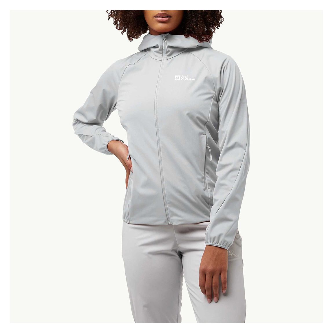 Light Grey Prelight Pro Softshell Jacket main product photo