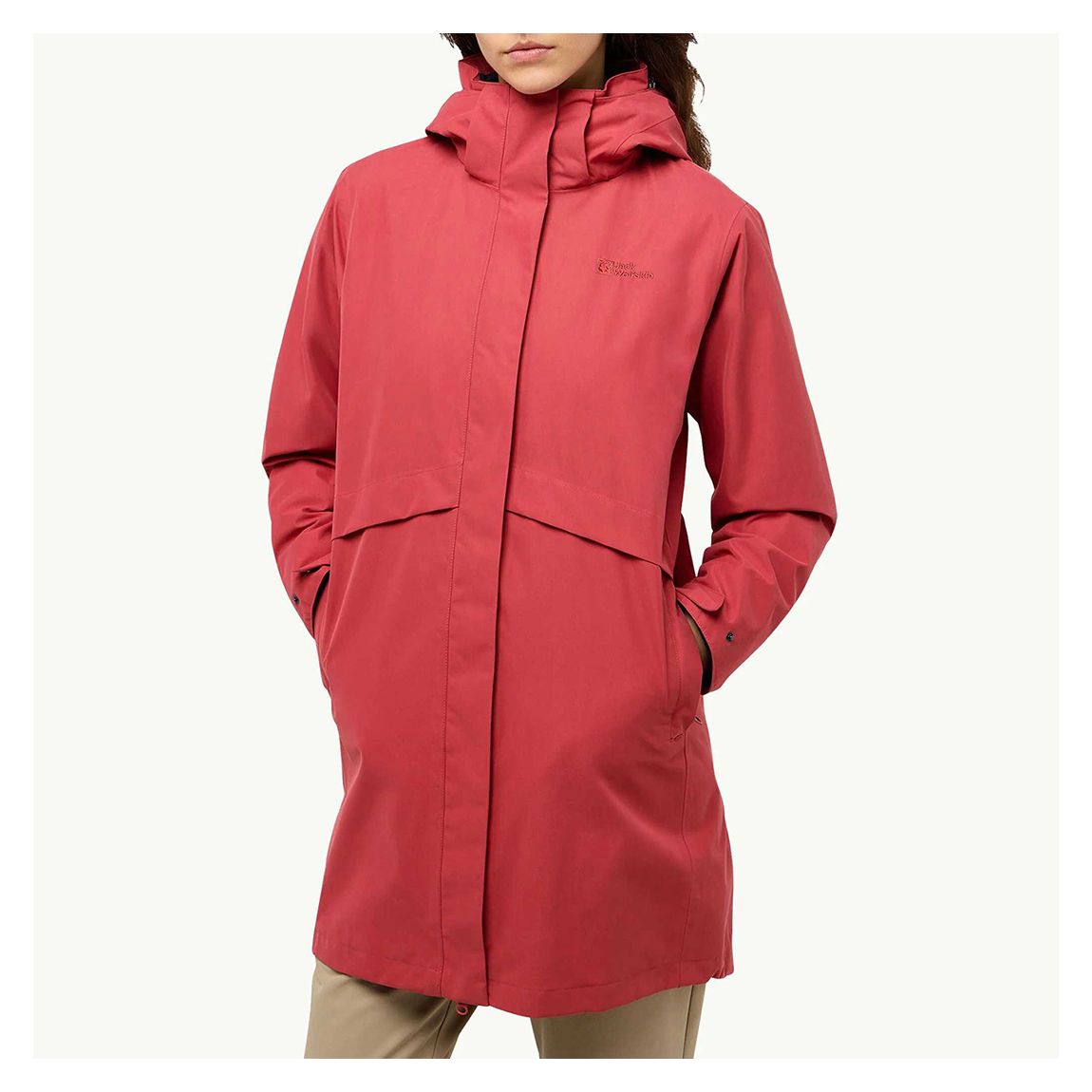Soft Red Baylight 3-in-1 Coat main product photo