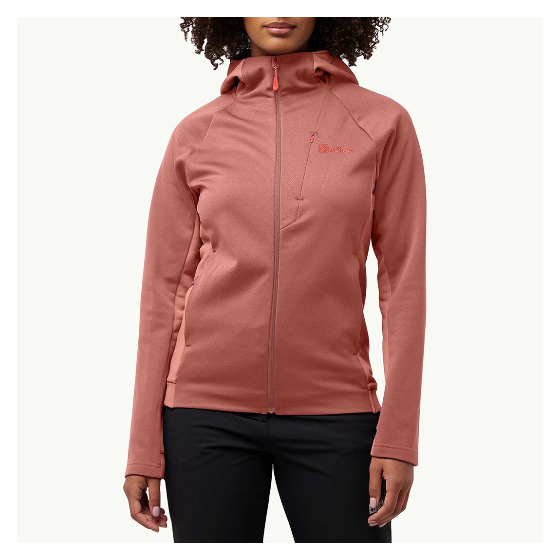 Red Alpgrat Fleece Jacket main product photo