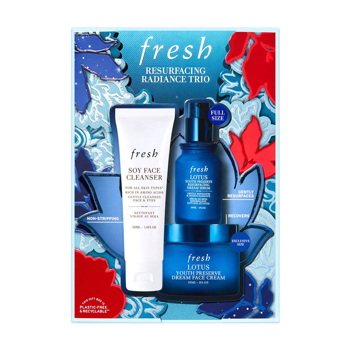 Resurfacing Radiance Trio Skincare Set main product photo