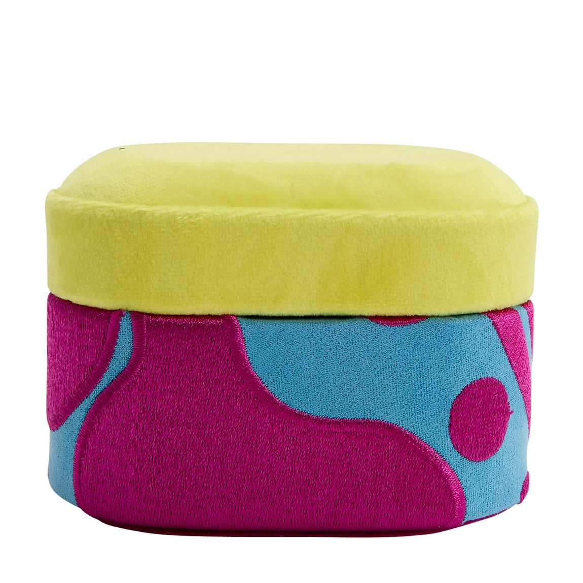 Yellow/Blue/Purple Bea Bongiasca Small Jewelry Box main product photo
