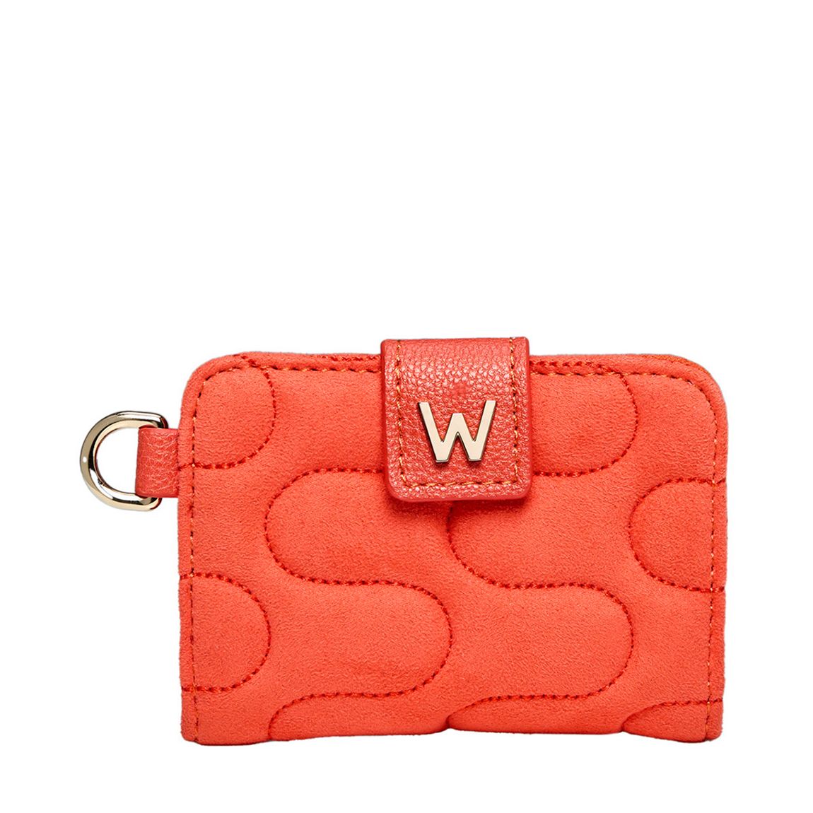 Red Mimi Swirl Card Holder with Wristlet main product photo