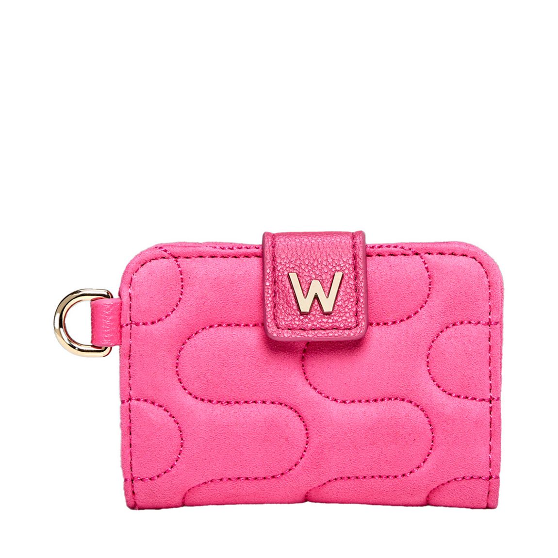 Pink Mimi Swirl Card Holder with Wristlet main product photo