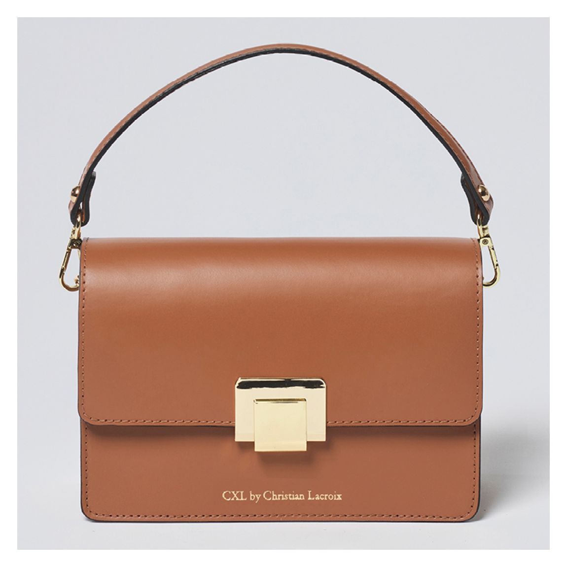Cognac Leather Crossbody Bag Gambetta main product photo