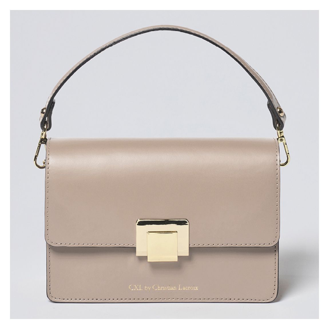 Nude Leather Crossbody Bag Gambetta main product photo