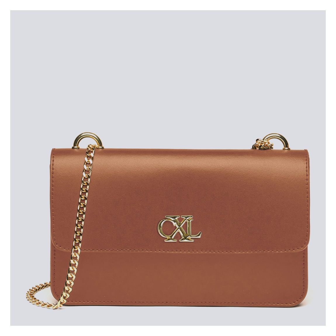 Cognac Leather Crossbody Bag Trudaine main product photo