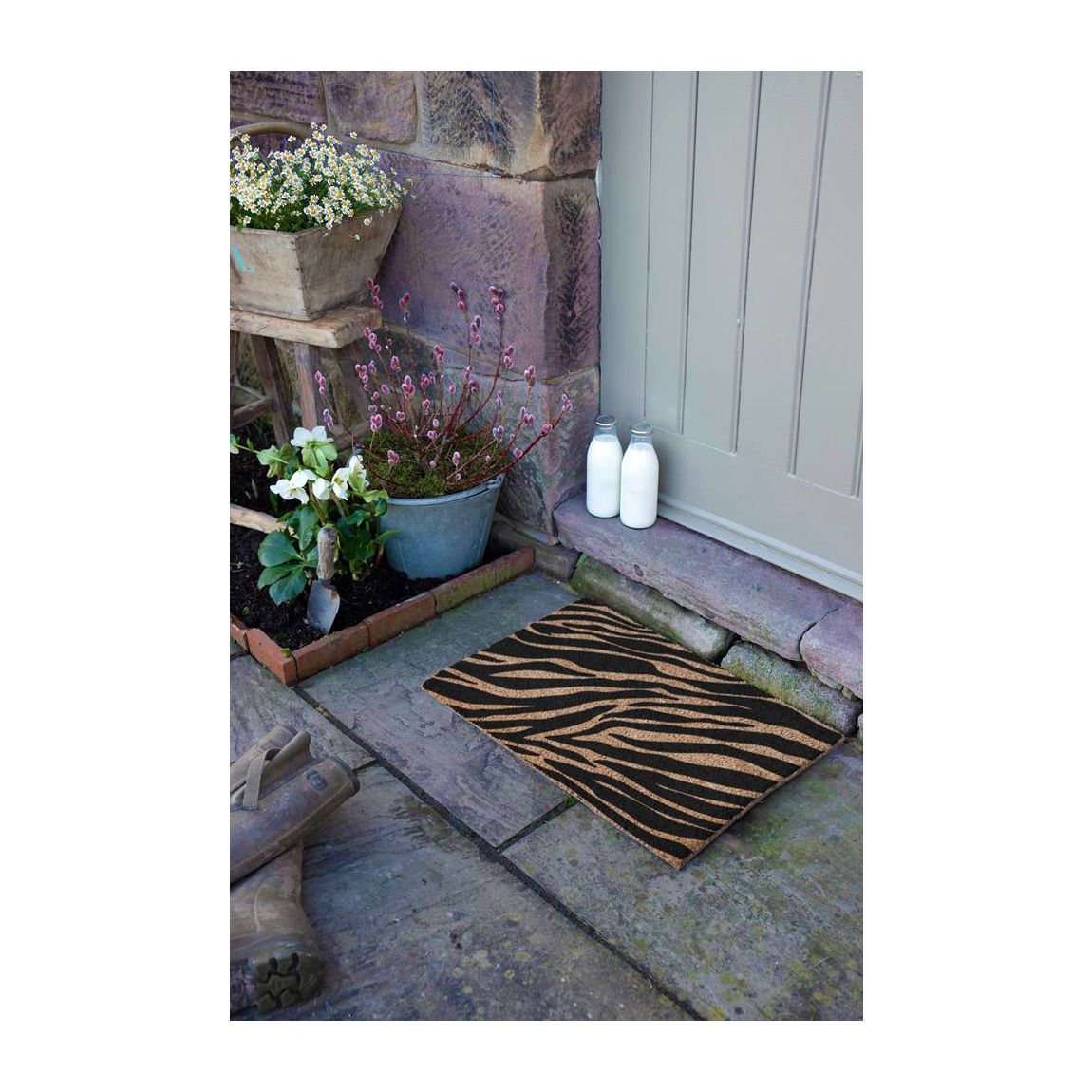 Zebra Print Doormat 60x40cm main product photo