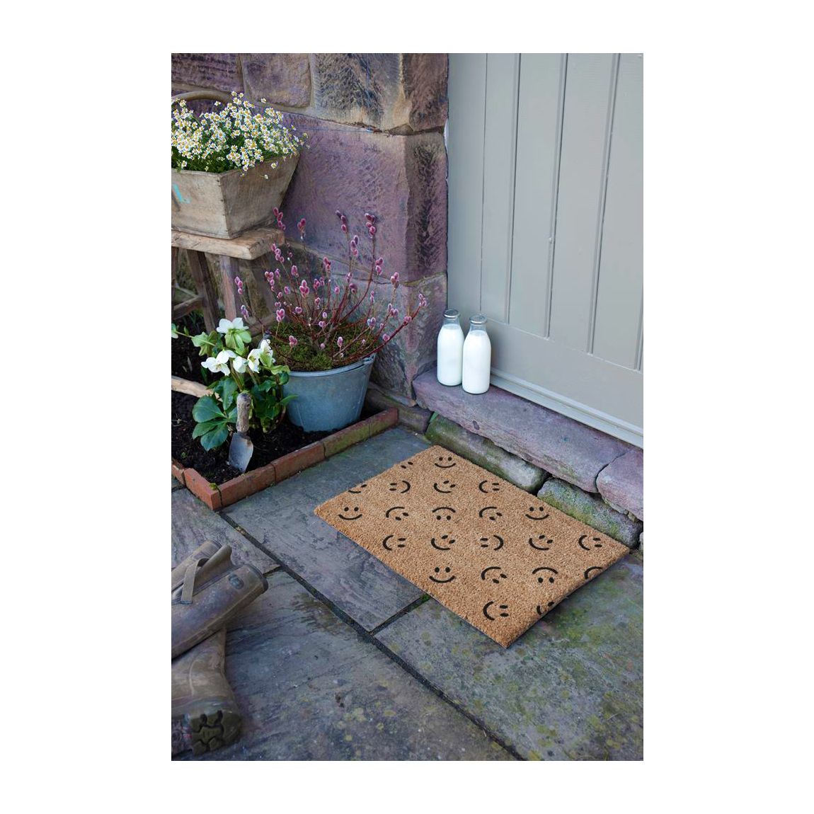 Smiley Faces Doormat 60x40cm main product photo