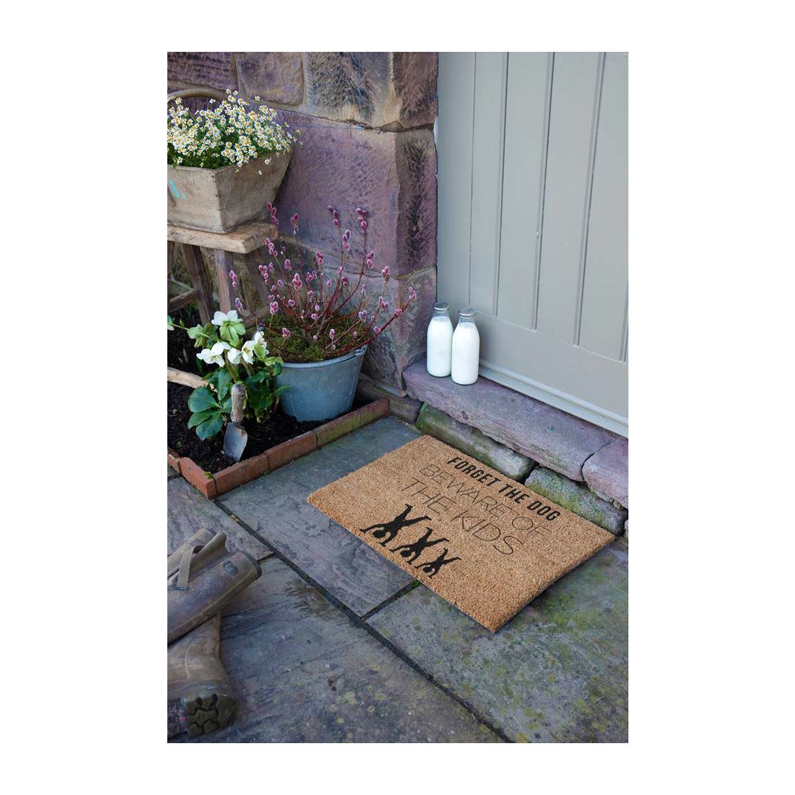 Forget The Dog, Beware Of The Kids Doormat 60x40cm main product photo
