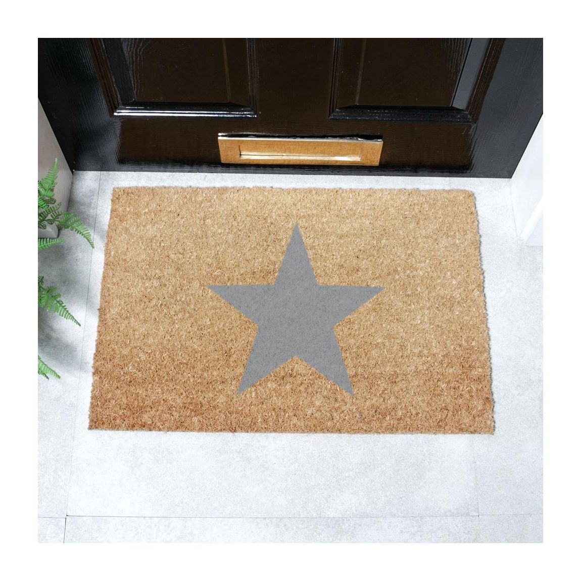 Star Grey Doormat 60x40cm main product photo