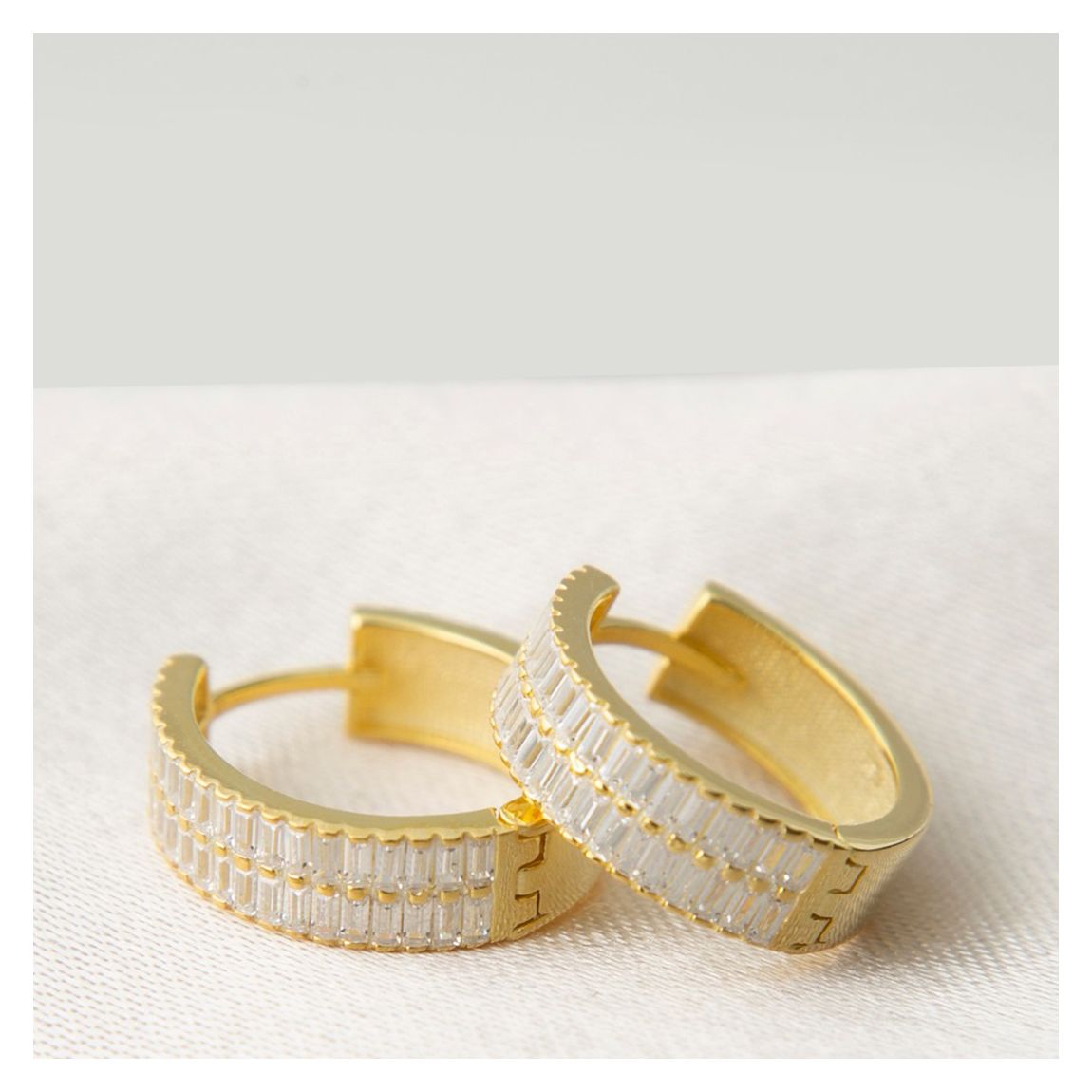 Gold Diamante Earrings main product photo