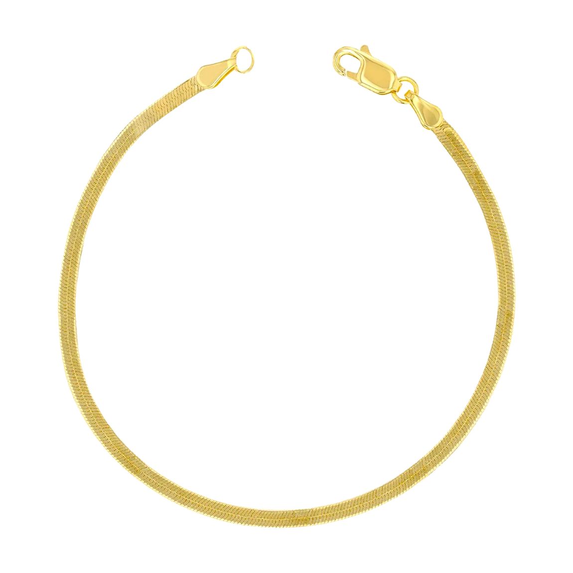 18K Gold Italian Link Bracelet main product photo