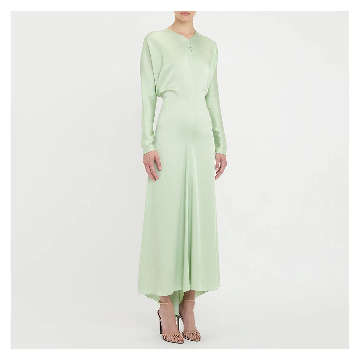 Jade Long Sleeve Dolman Midi Dress main product photo
