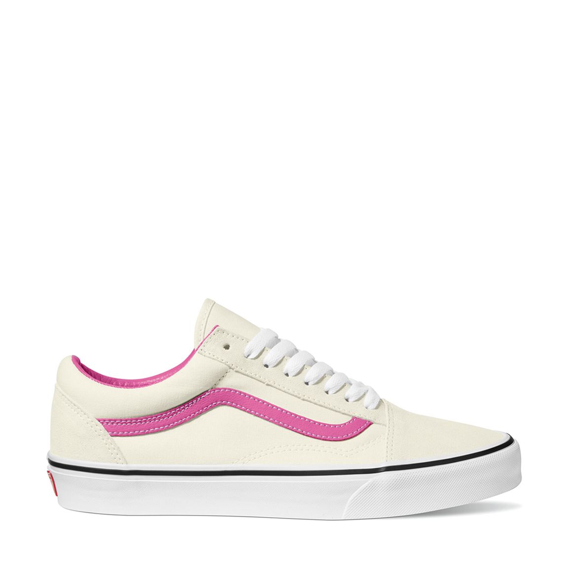 Unisex Ecru/Raspberry Pop Old Skool Trainers main product photo