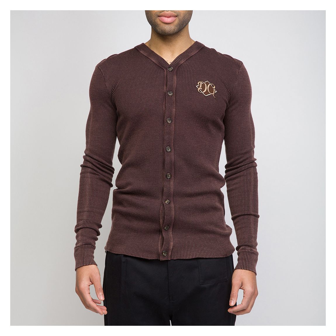 Chocolate Button Through Tee main product photo