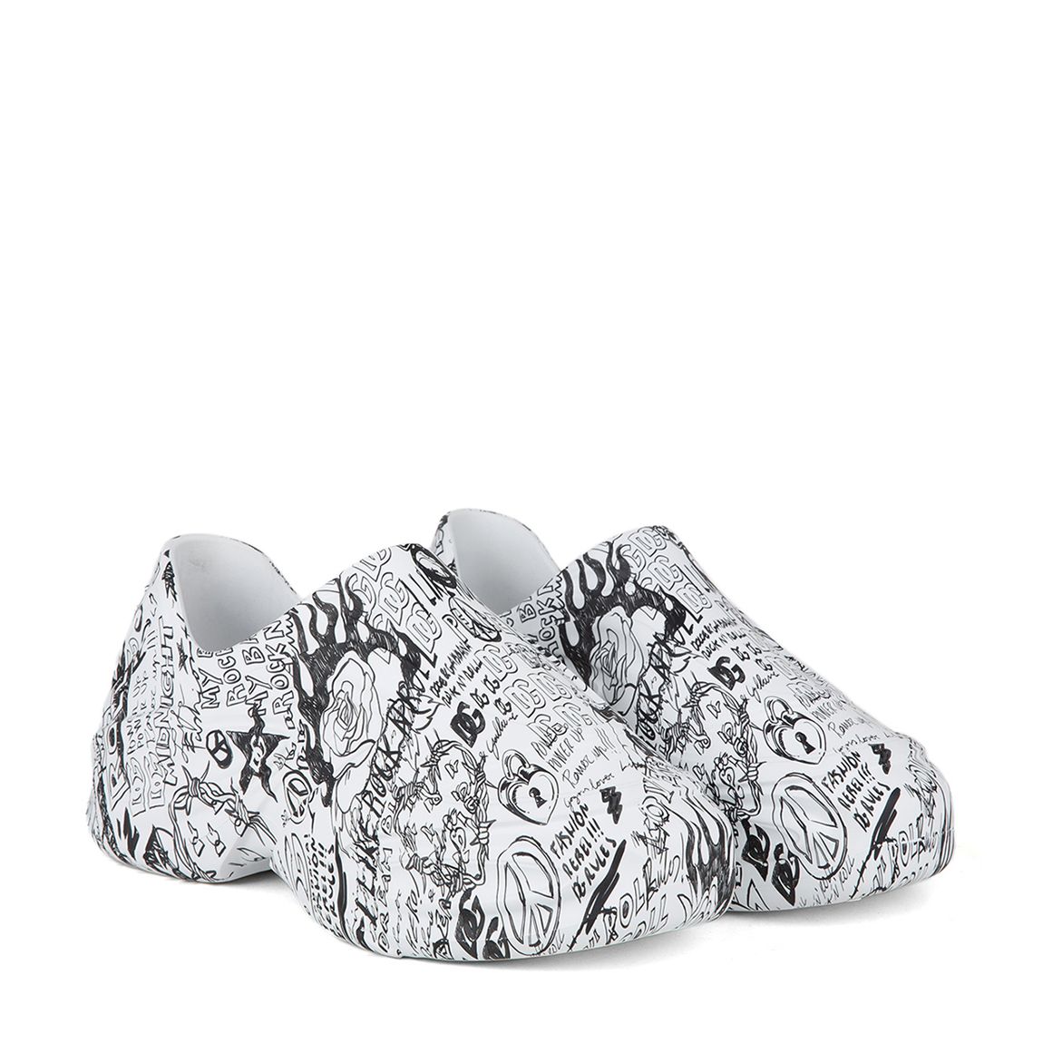 Black/White Low Top Sneakers main product photo