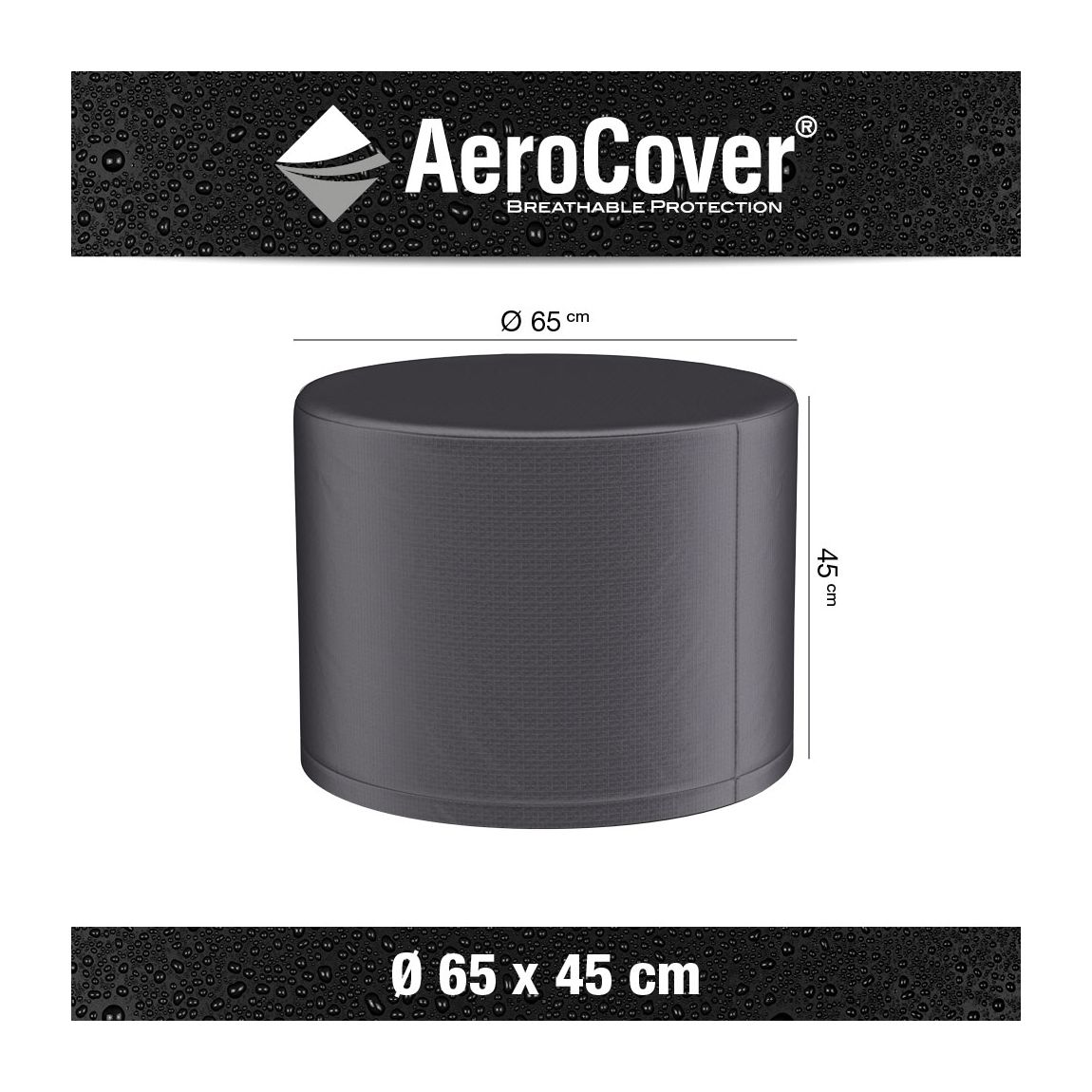 Firetable Platinum Aerocover Round 65x45cm main product photo