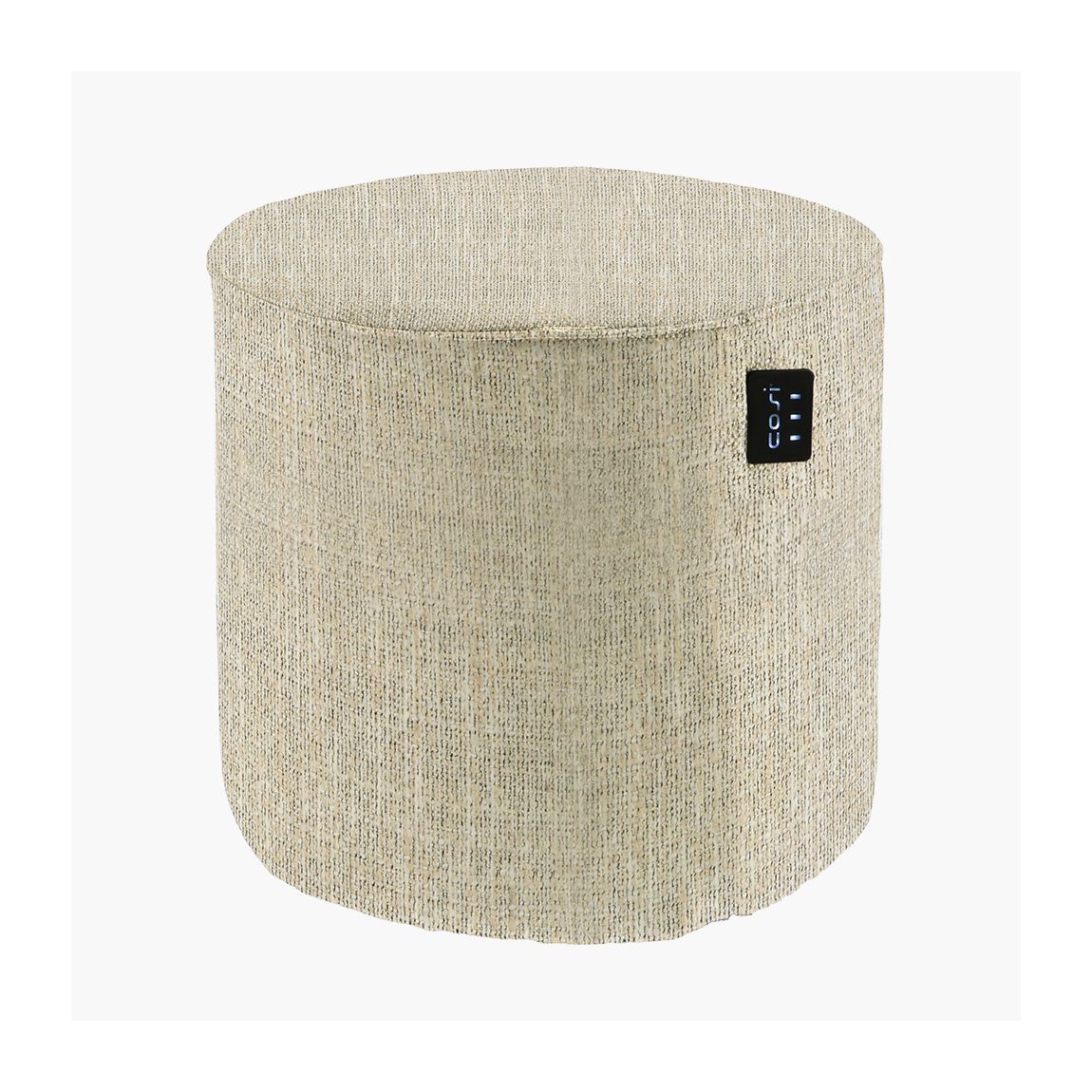 Cosipouf Heated Comfort Natural Tall Round 45x45cm high main product photo