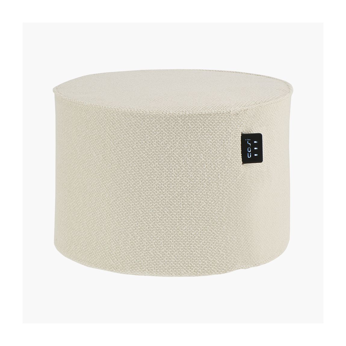 Cosipouf Heated Comfort Teddy White Low Round 60x38cm high main product photo