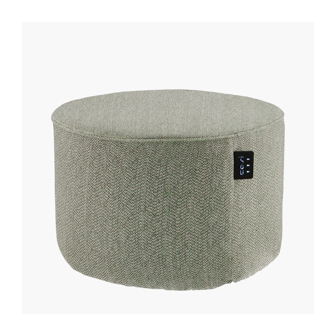 Cosipouf Heated Comfort Green Low Round 60x38cm high main product photo