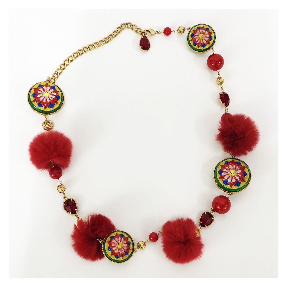 Red/Multi Gioiello Necklace main product photo