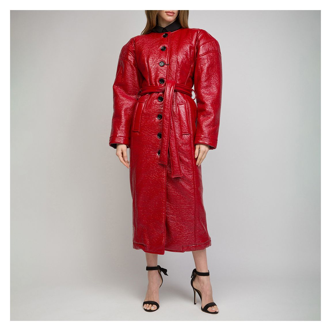 Scarlet Oversized Longline Coat main product photo