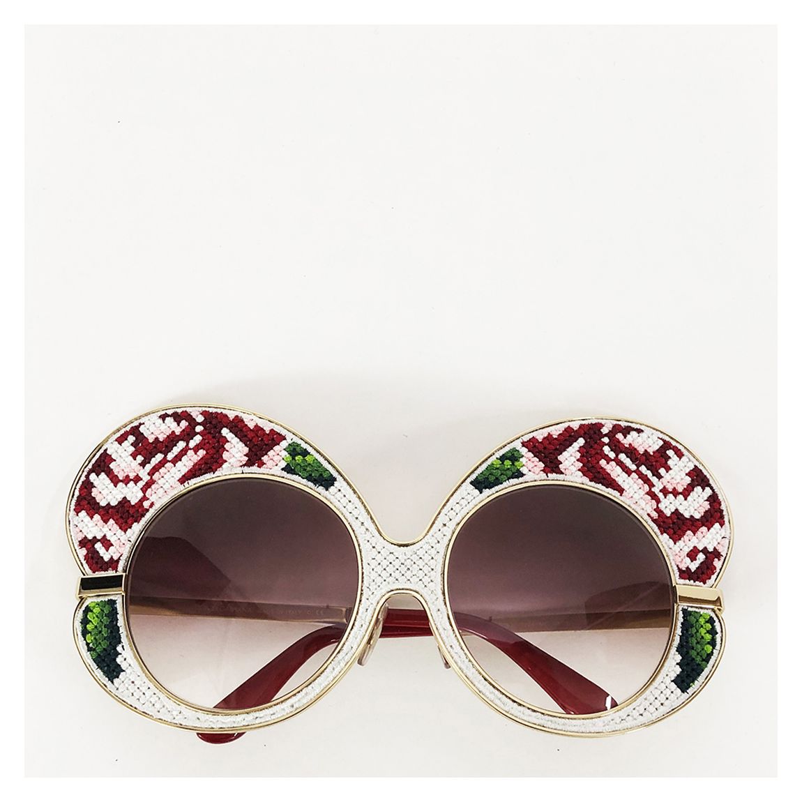 Multi Occhiale Pattterned Sunglasses main product photo