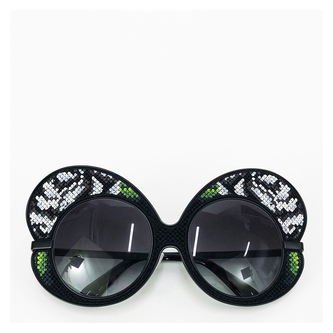 Multi Occhiale Pattterned Sunglasses main product photo