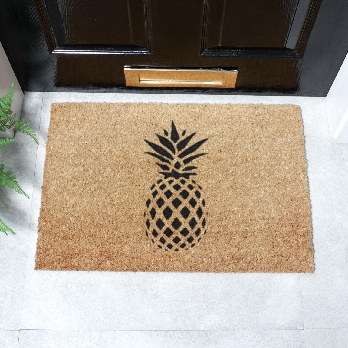 Pineapple doormat main product photo