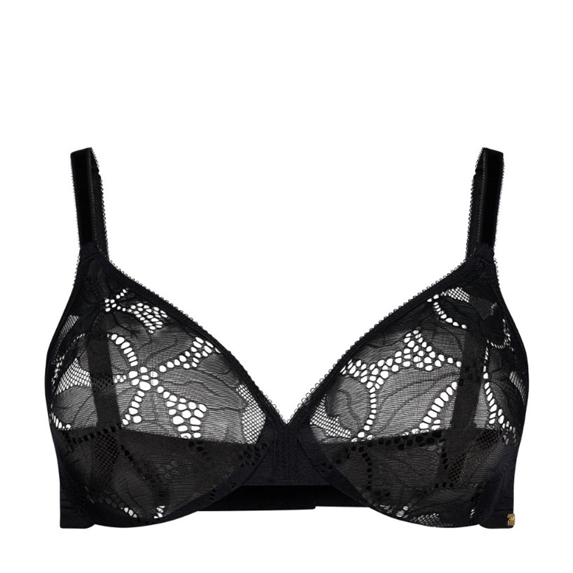 Black Lotus Sheer Bra main product photo