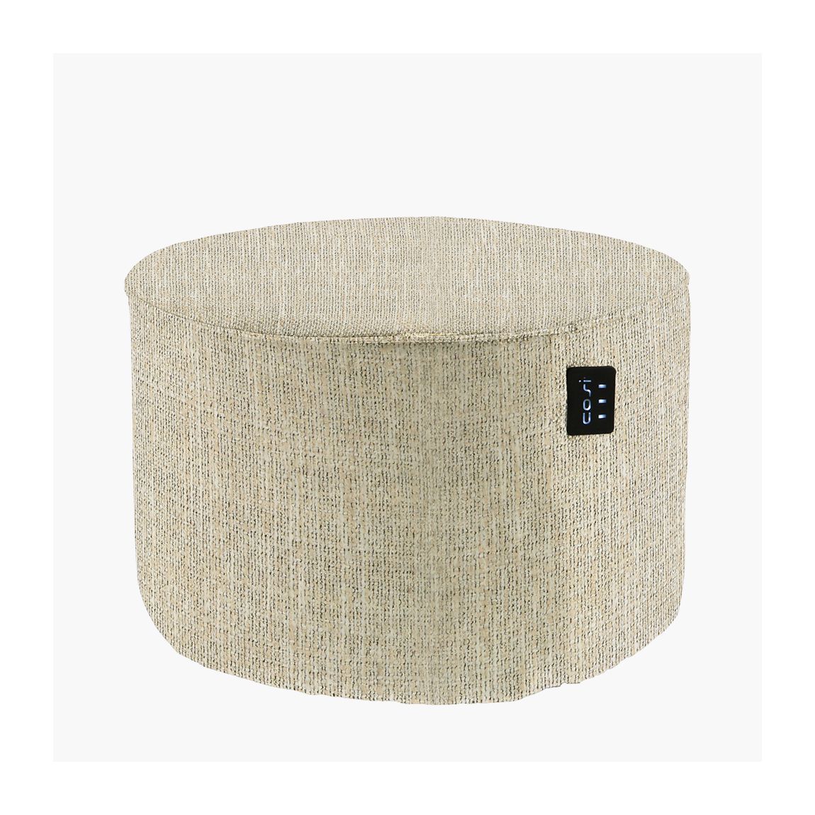 Cosipouf Heated Comfort Natural Low Round 60x38cm high main product photo