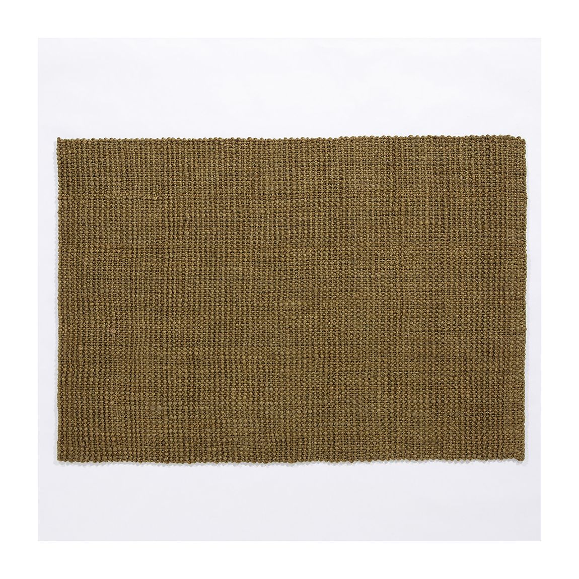 Whitefield 120x170cm Olive Handwoven Boucle Rug main product photo