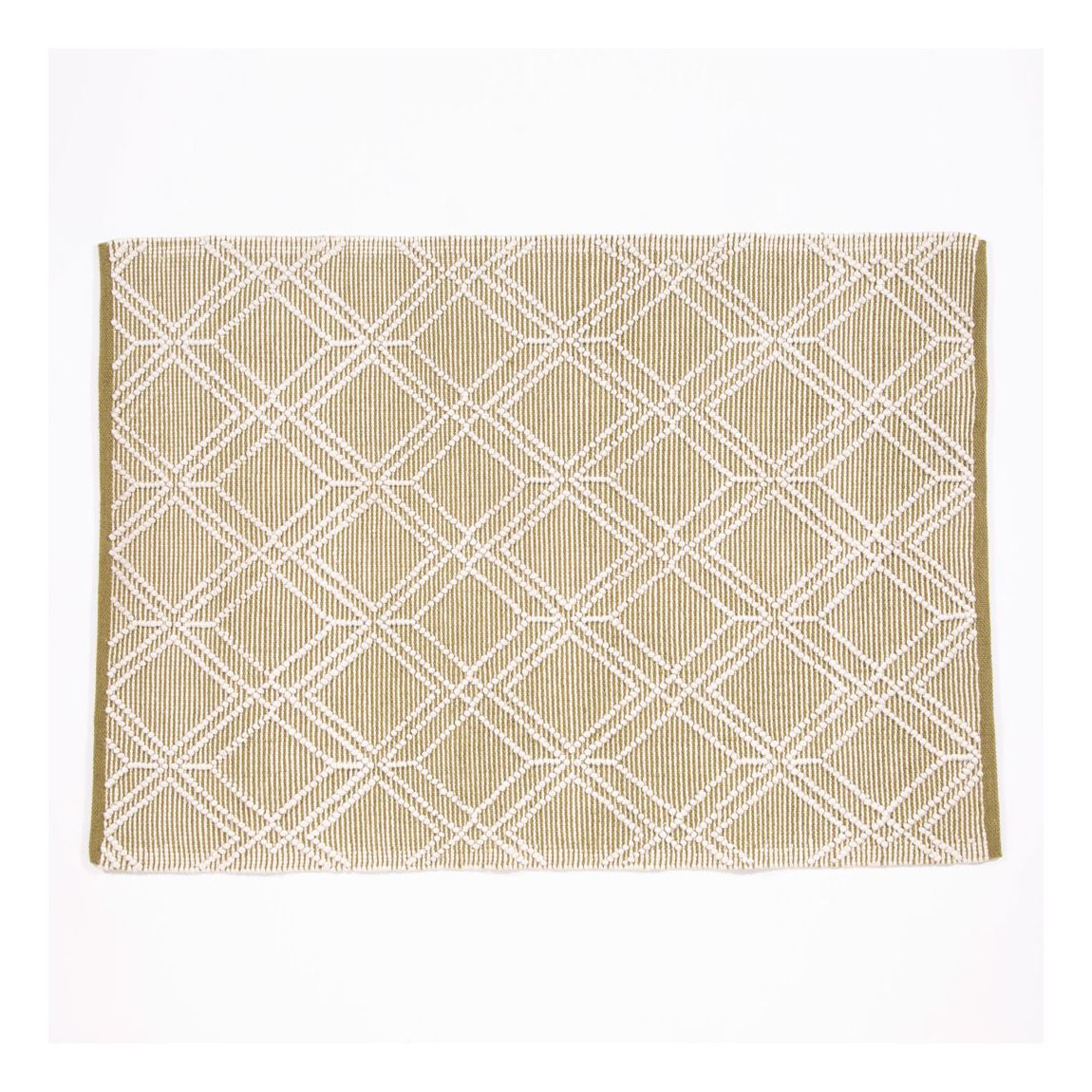 Blenheim 100% Pet 160x230cm Olive Diamond Rug main product photo